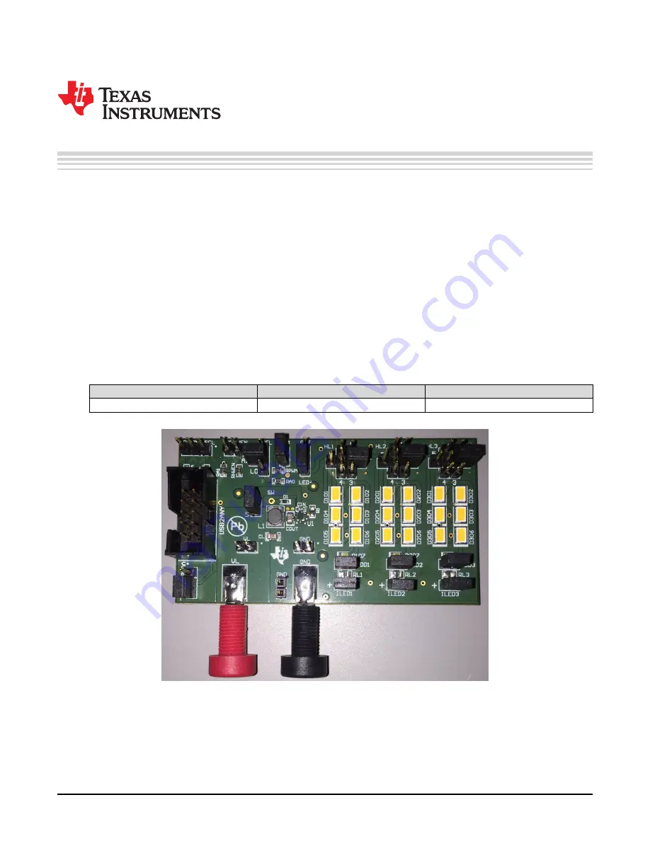 Texas Instruments LM36923HEVM Скачать руководство пользователя страница 5