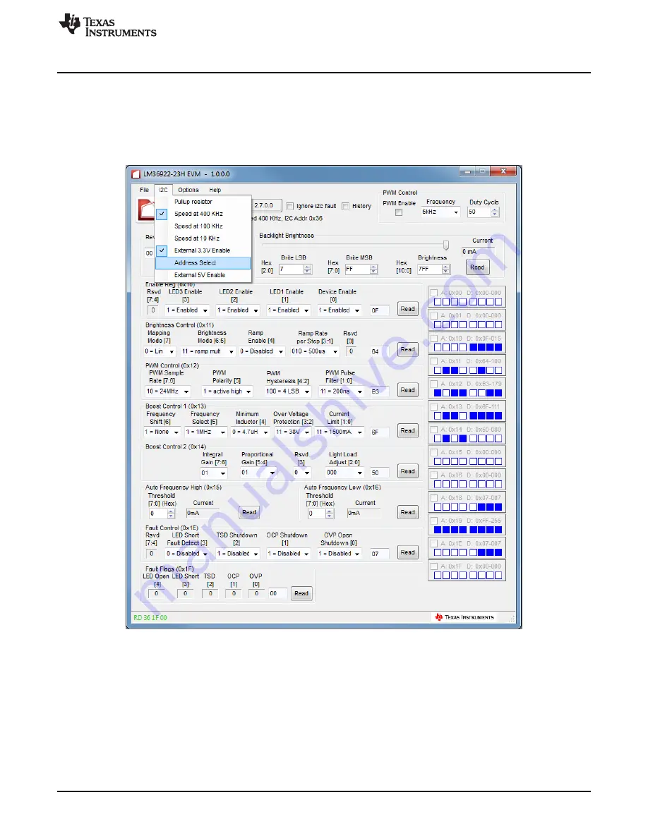 Texas Instruments LM36923HEVM User Manual Download Page 17