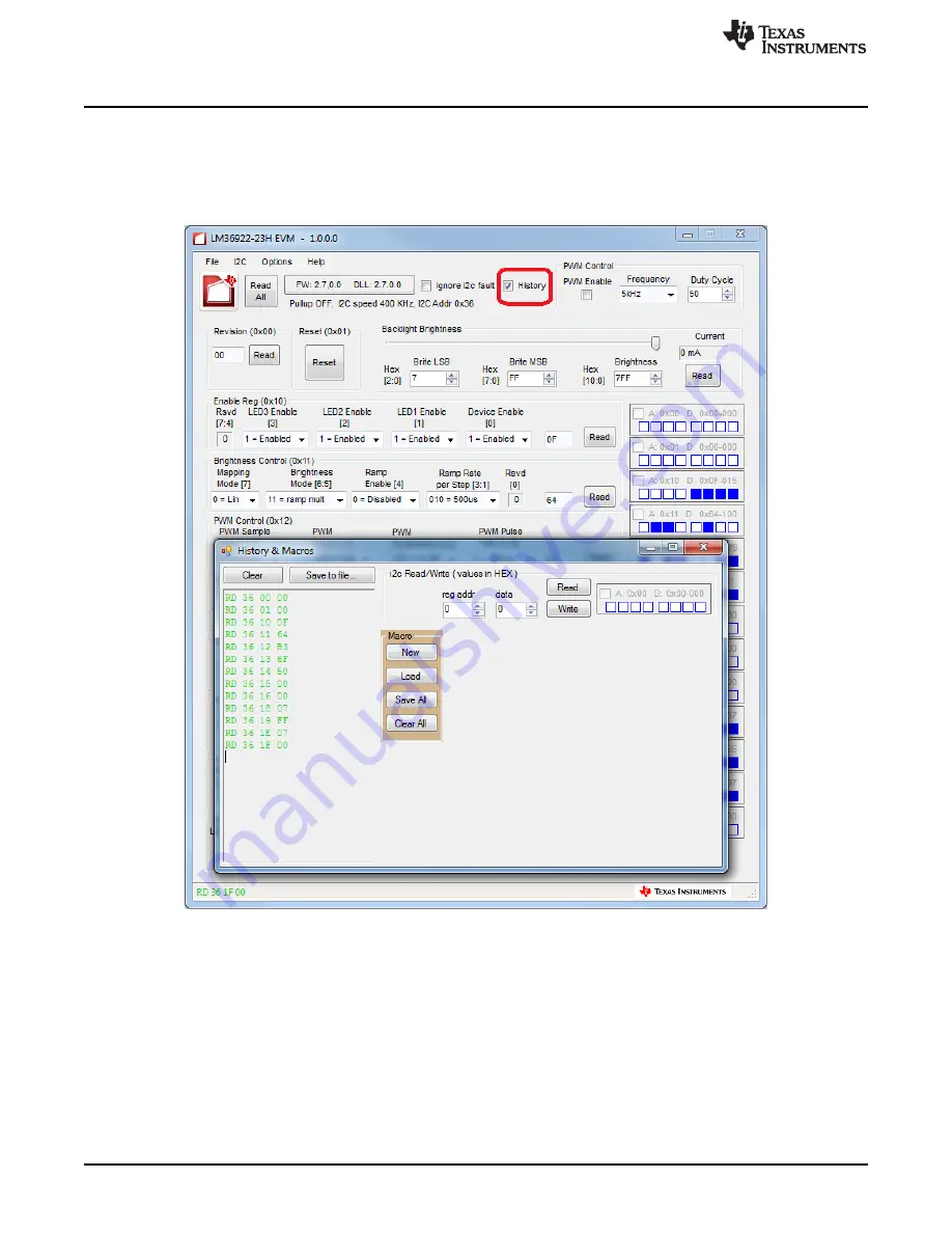 Texas Instruments LM36923HEVM User Manual Download Page 18