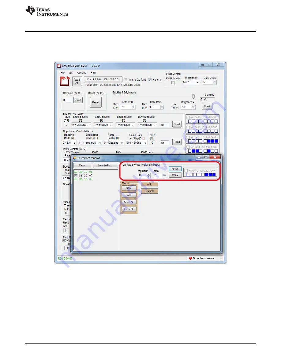 Texas Instruments LM36923HEVM Скачать руководство пользователя страница 19