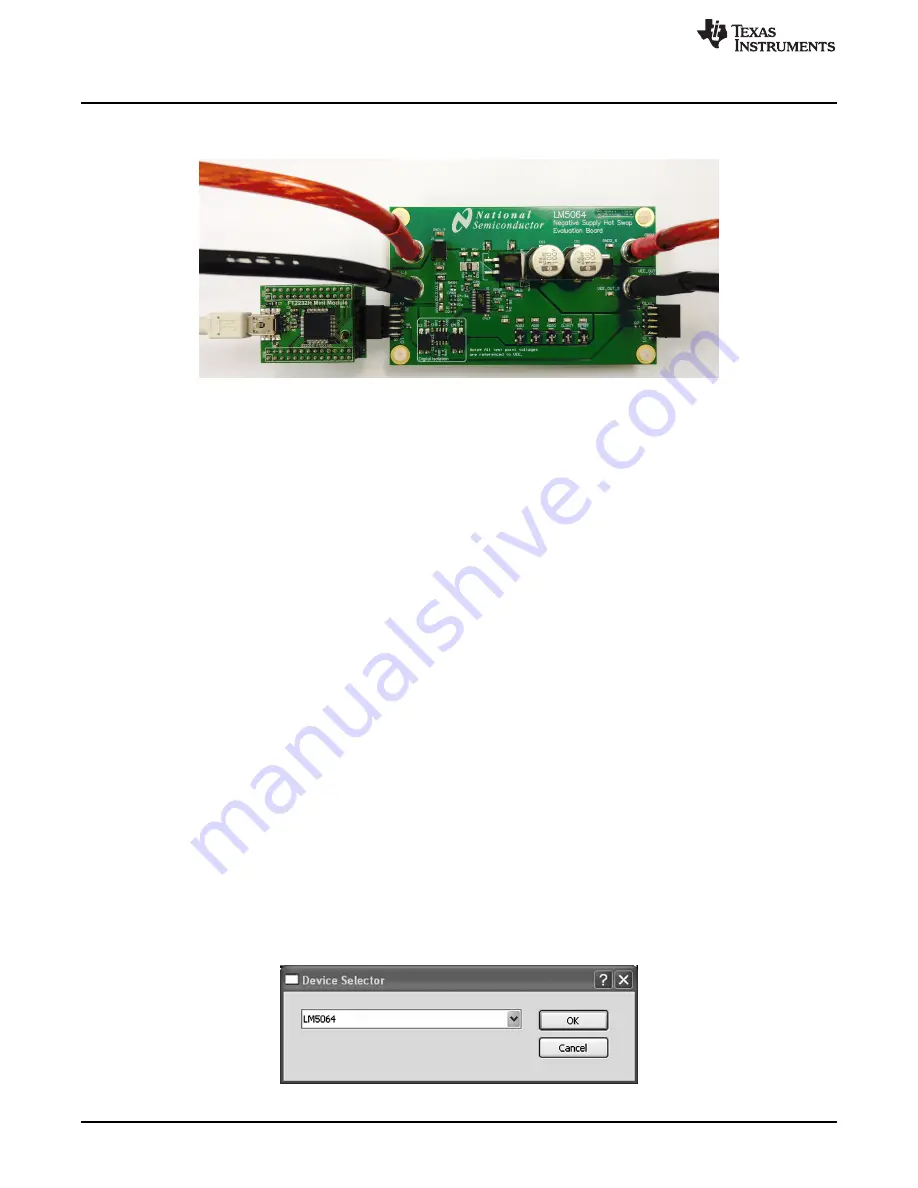 Texas Instruments LM5064EVK User Manual Download Page 4