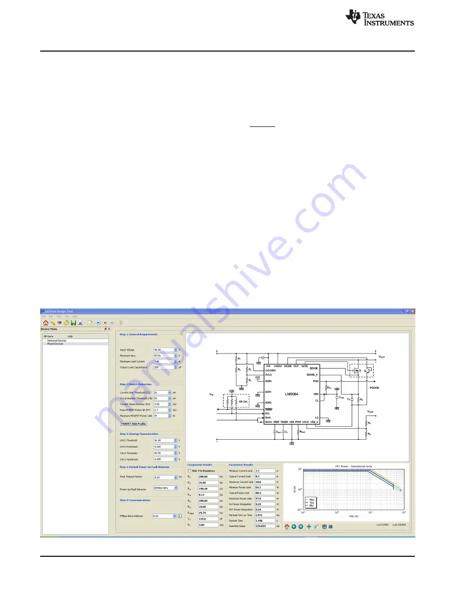 Texas Instruments LM5064EVK User Manual Download Page 10