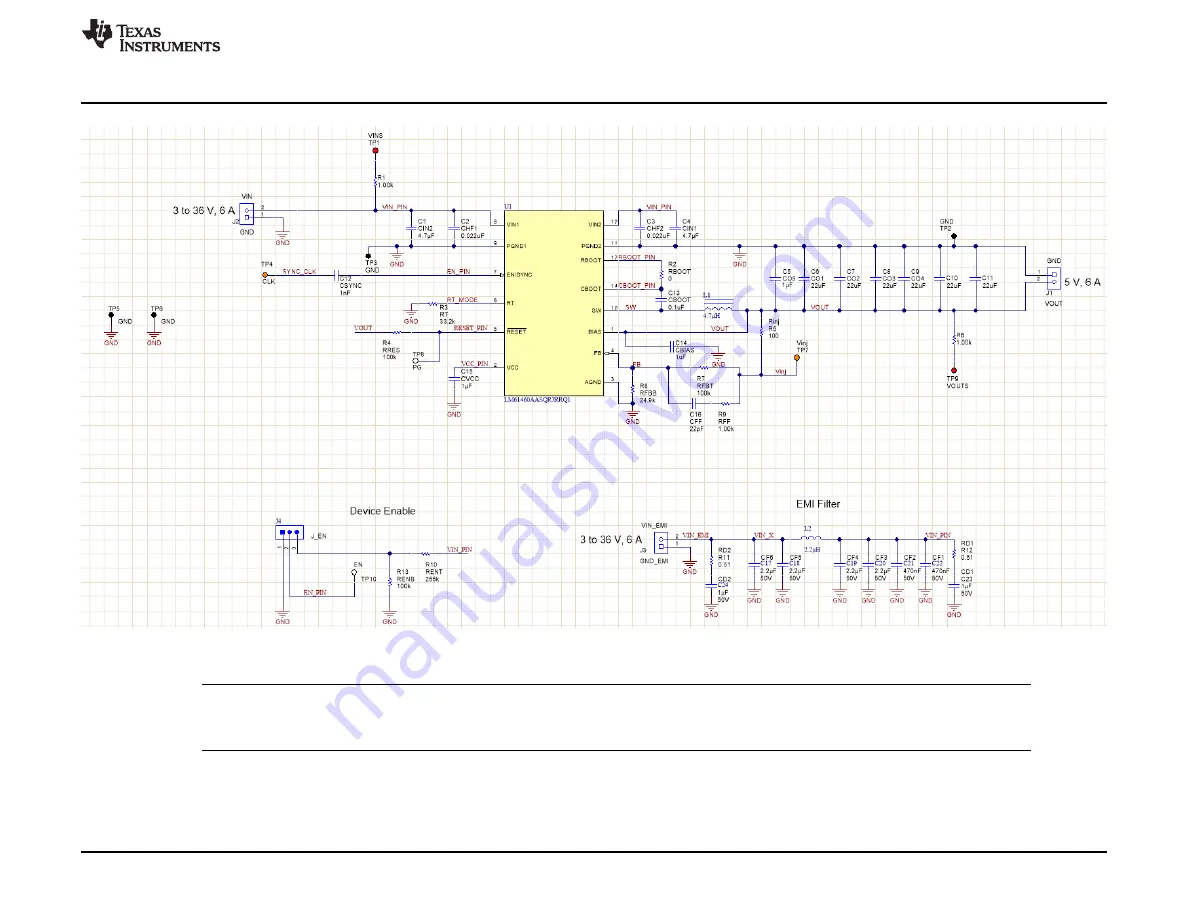 Texas Instruments LM61460-Q1 EVM Скачать руководство пользователя страница 7