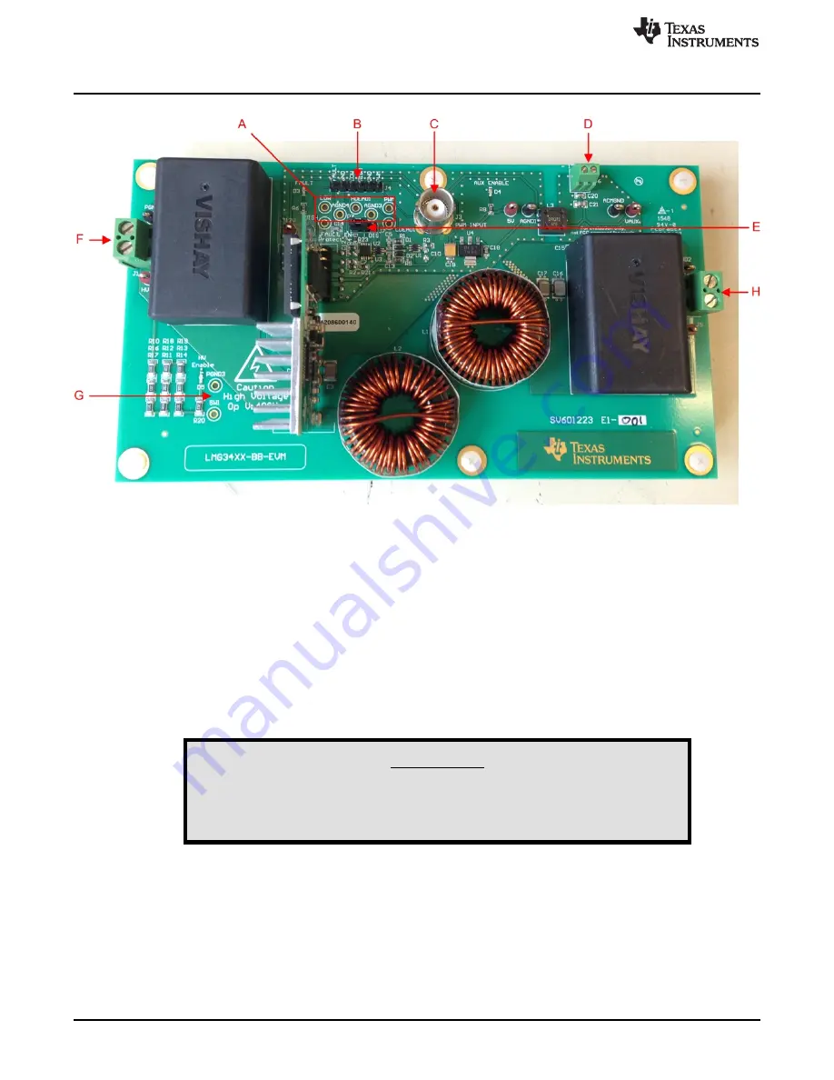 Texas Instruments LMG3410-HB-EVM Скачать руководство пользователя страница 12