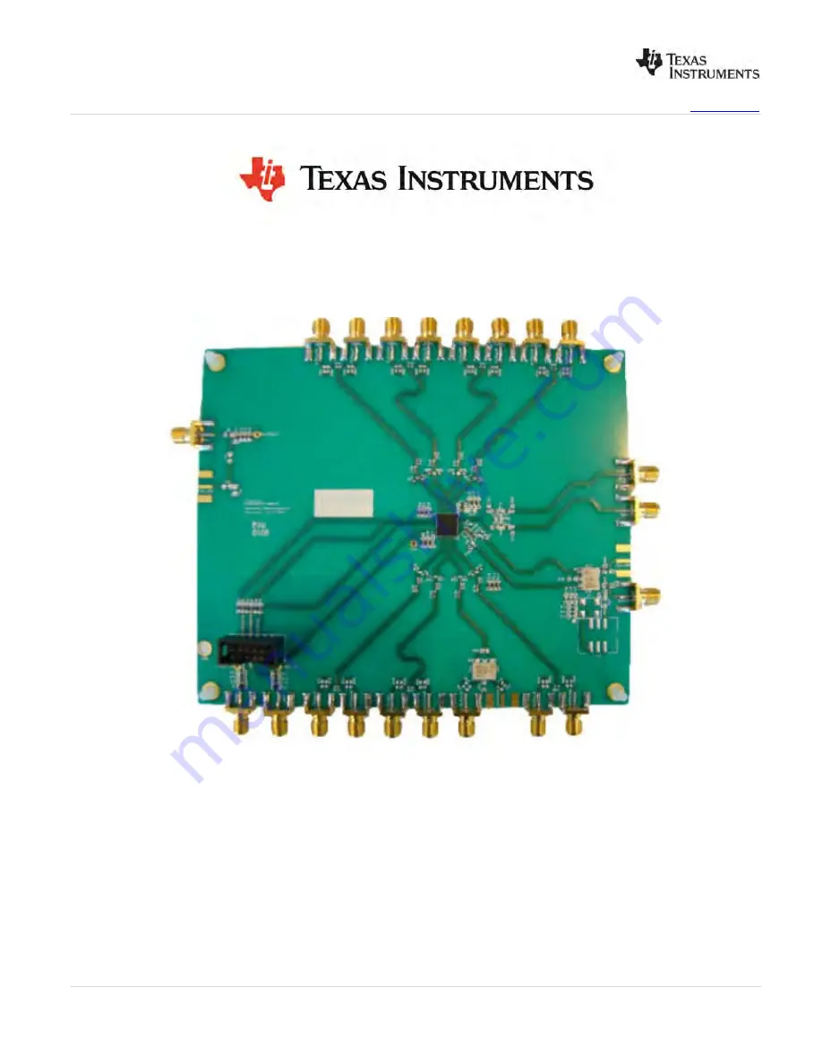 Texas Instruments LMK01000 Скачать руководство пользователя страница 2