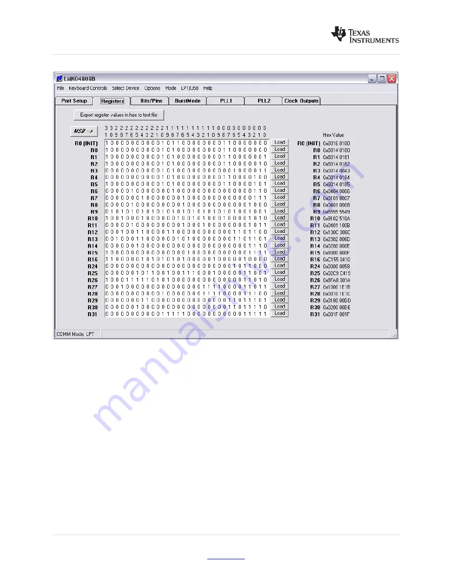 Texas Instruments LMK048 Series User Manual Download Page 38