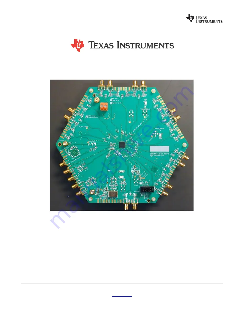 Texas Instruments LMK04803B User Manual Download Page 2