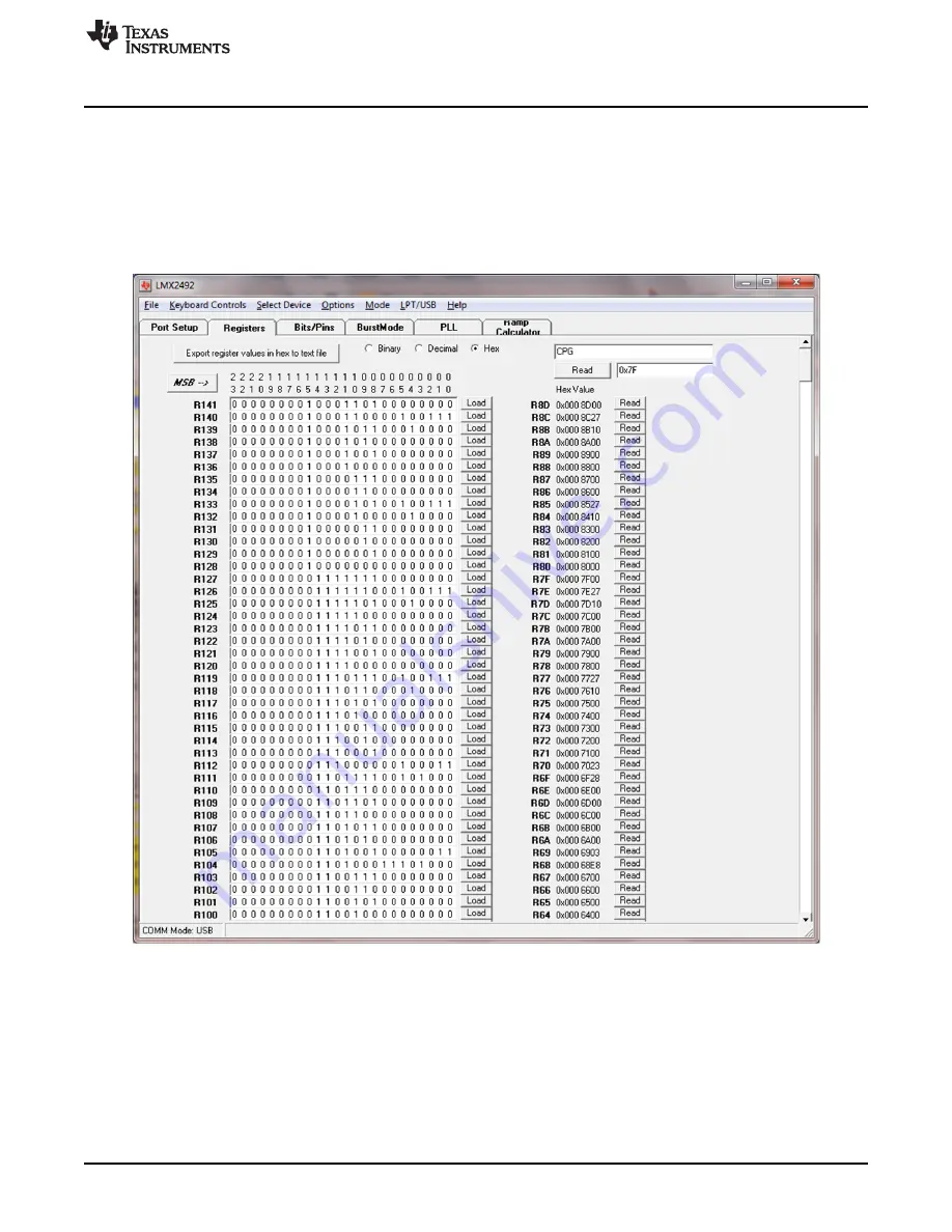 Texas Instruments LMX2492 User Manual Download Page 9