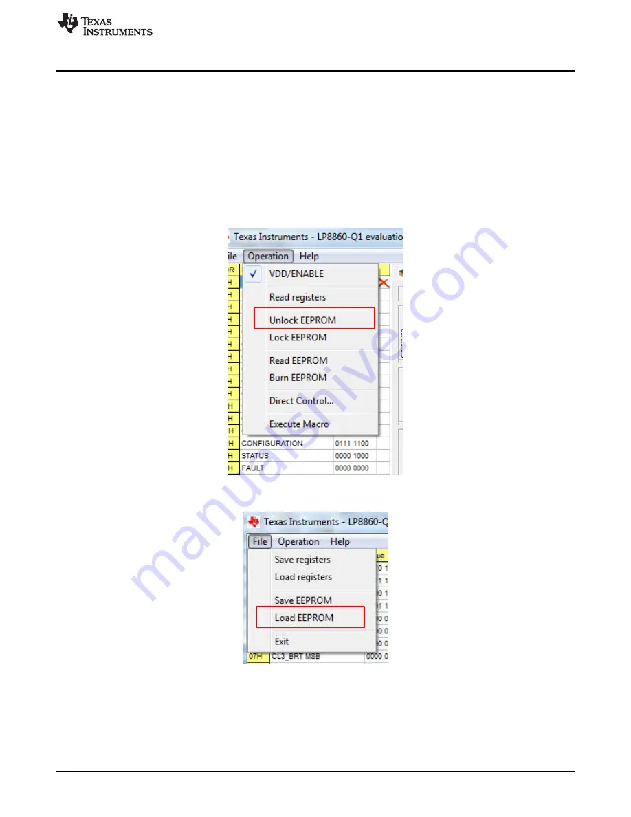 Texas Instruments LP8860-Q1 Скачать руководство пользователя страница 55