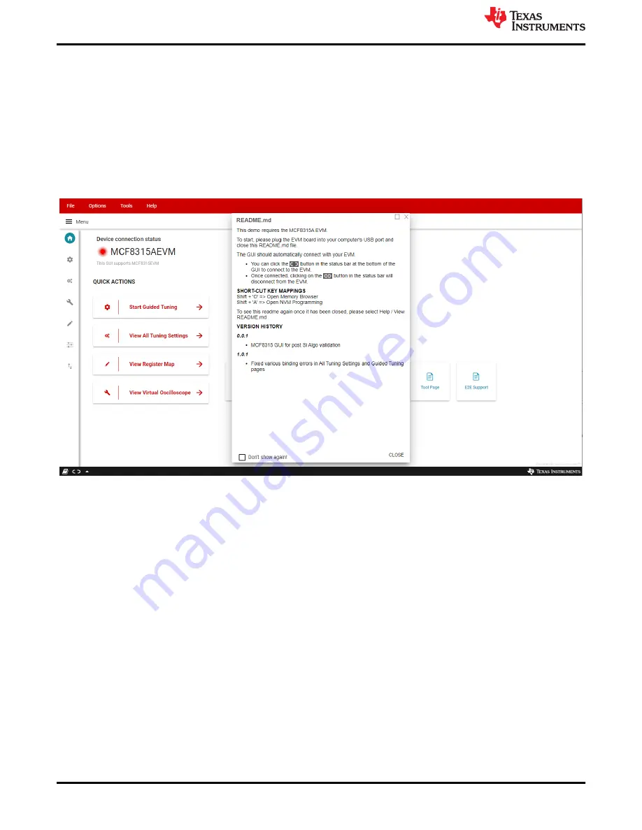 Texas Instruments MCF8315EVM Скачать руководство пользователя страница 12