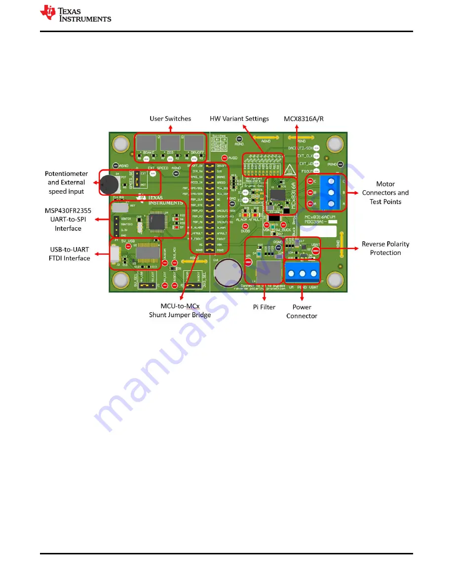 Texas Instruments MCT8316AEVM Скачать руководство пользователя страница 5