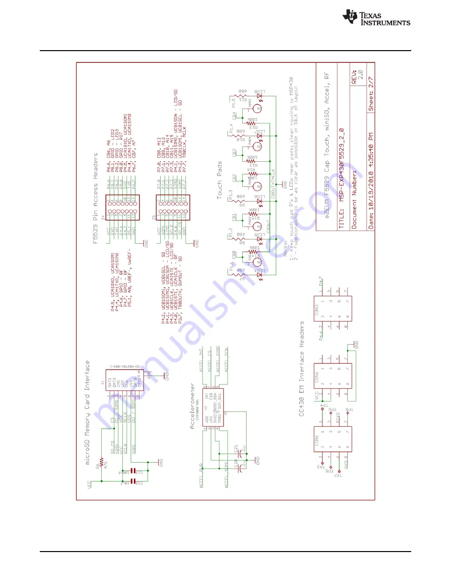 Texas Instruments MSP-EXP430F5529 User Manual Download Page 26