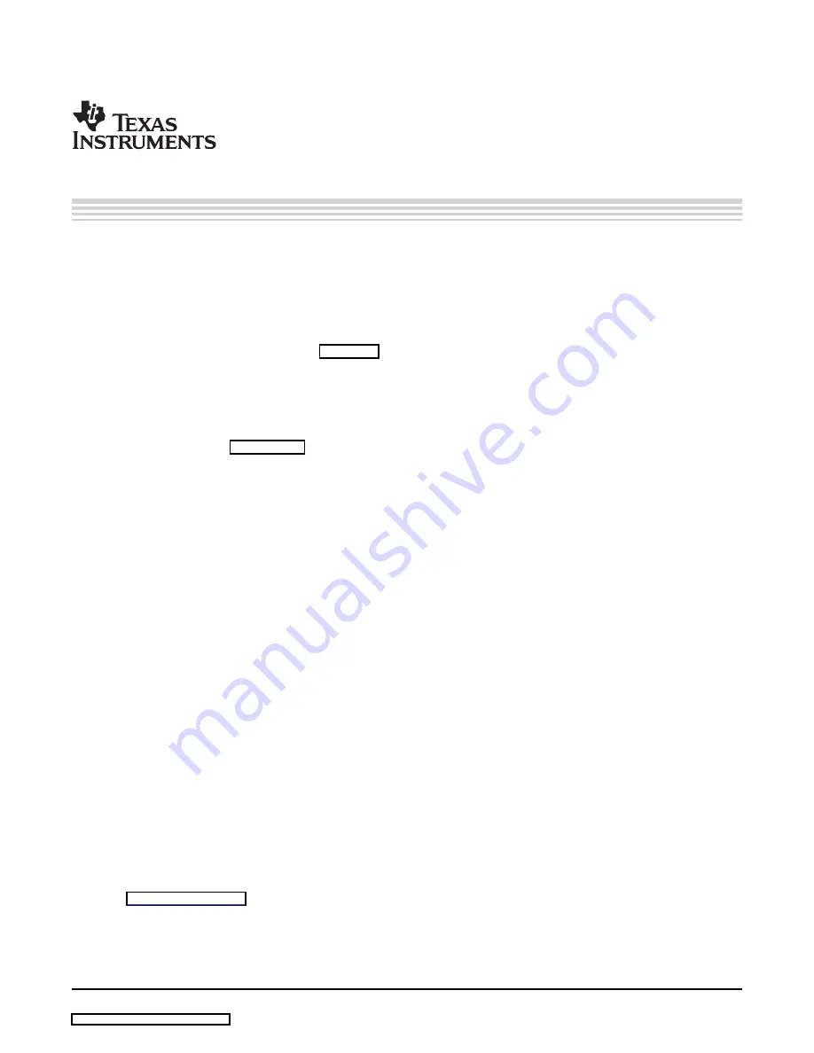 Texas Instruments MSP-FET430PIF User Manual Download Page 7