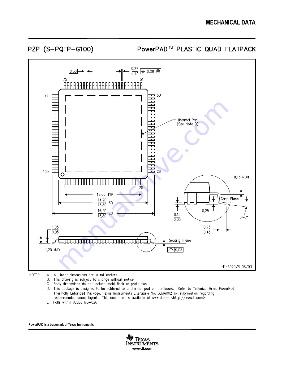 Texas Instruments PanelBus TFP503 Скачать руководство пользователя страница 24