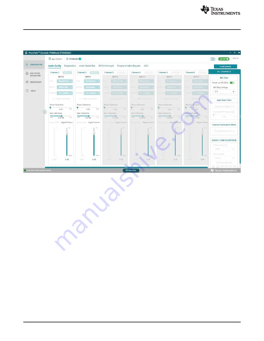 Texas Instruments PCM6 0Q1EVM-PDK Series Скачать руководство пользователя страница 32