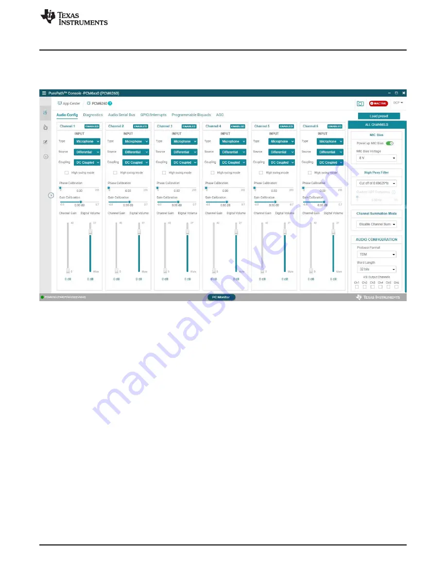 Texas Instruments PCM6xx0Q1EVM-PDK Скачать руководство пользователя страница 21