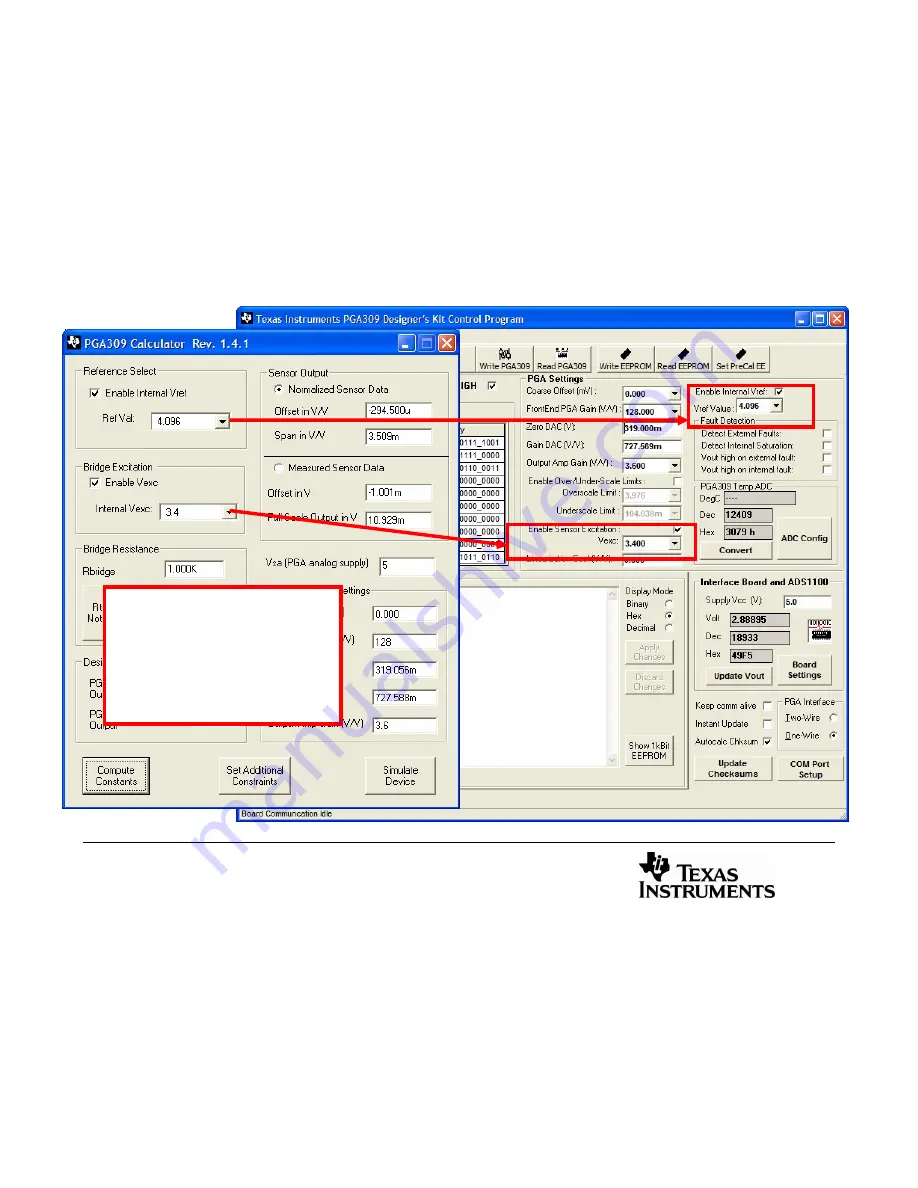 Texas Instruments PGA309 Quick Start Manual Download Page 29