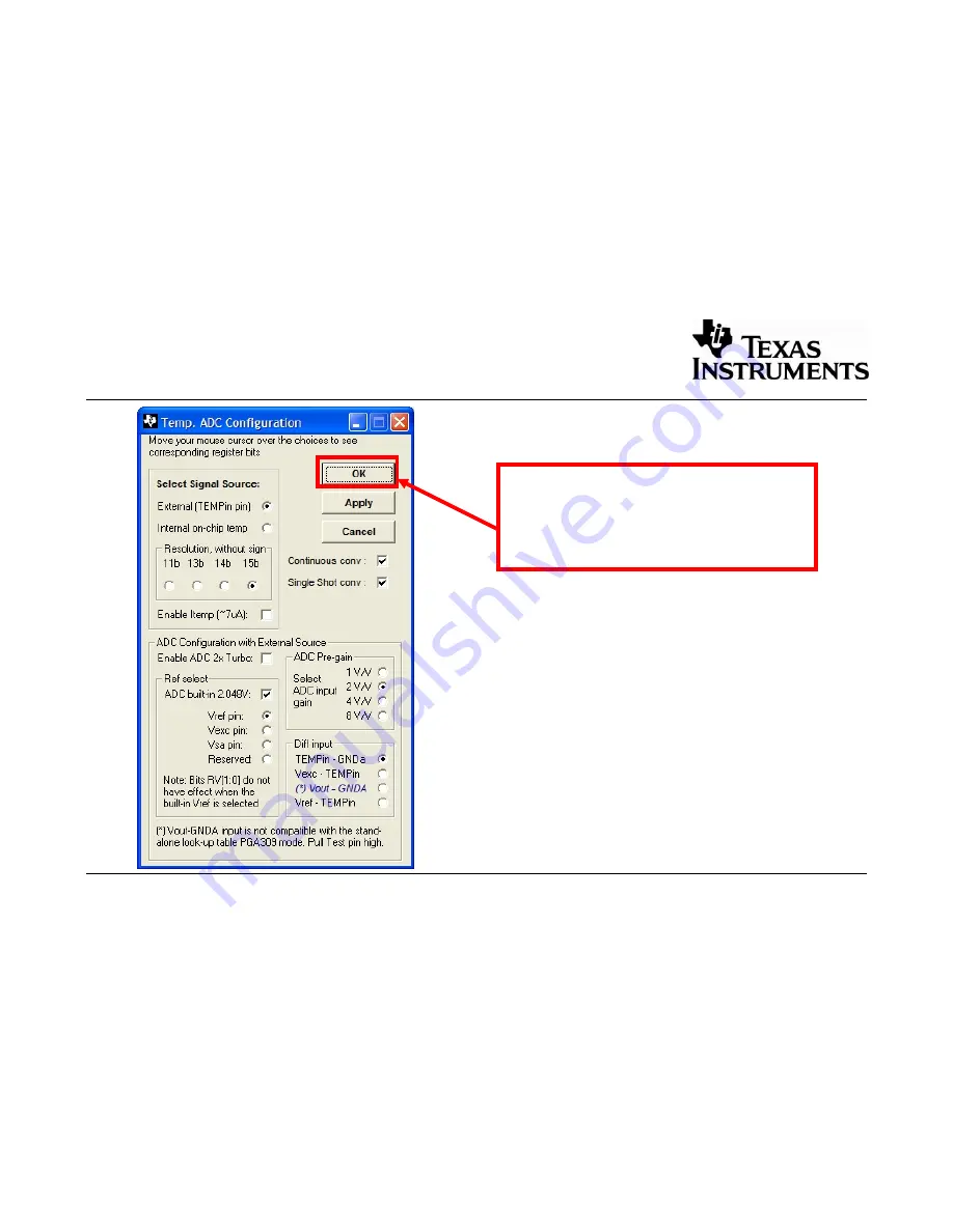 Texas Instruments PGA309 Quick Start Manual Download Page 68