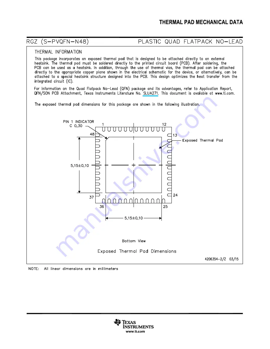 Texas Instruments SimpleLink CC2650 Manual Download Page 56