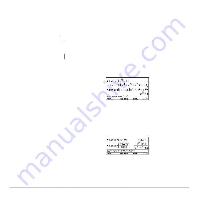 Texas Instruments Titanium TI-89 User Manual Download Page 249