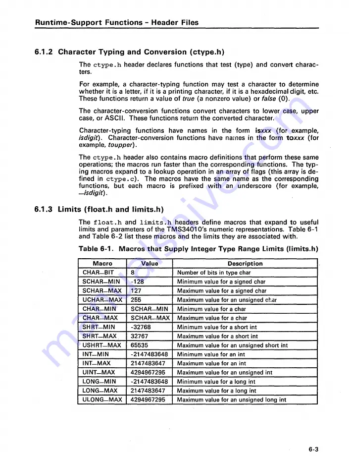 Texas Instruments TMS34010 Reference Manual Download Page 78