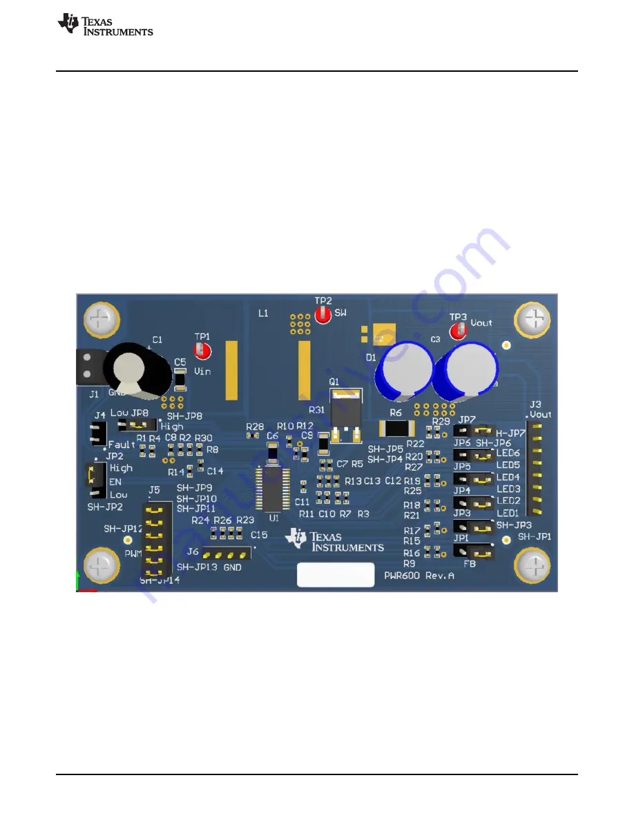 Texas Instruments TPS61196EVM-600 User Manual Download Page 3