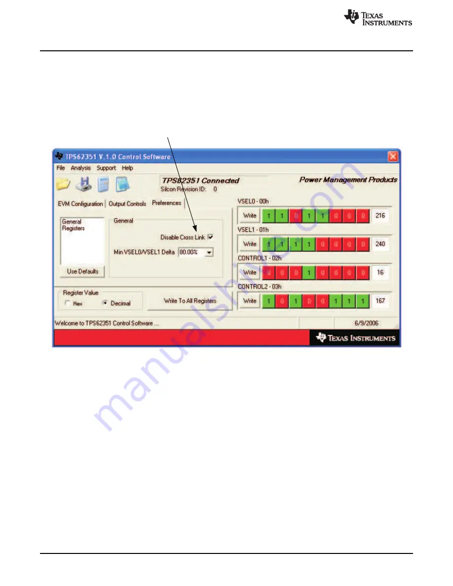 Texas Instruments TPS62350EVM-201 User Manual Download Page 6