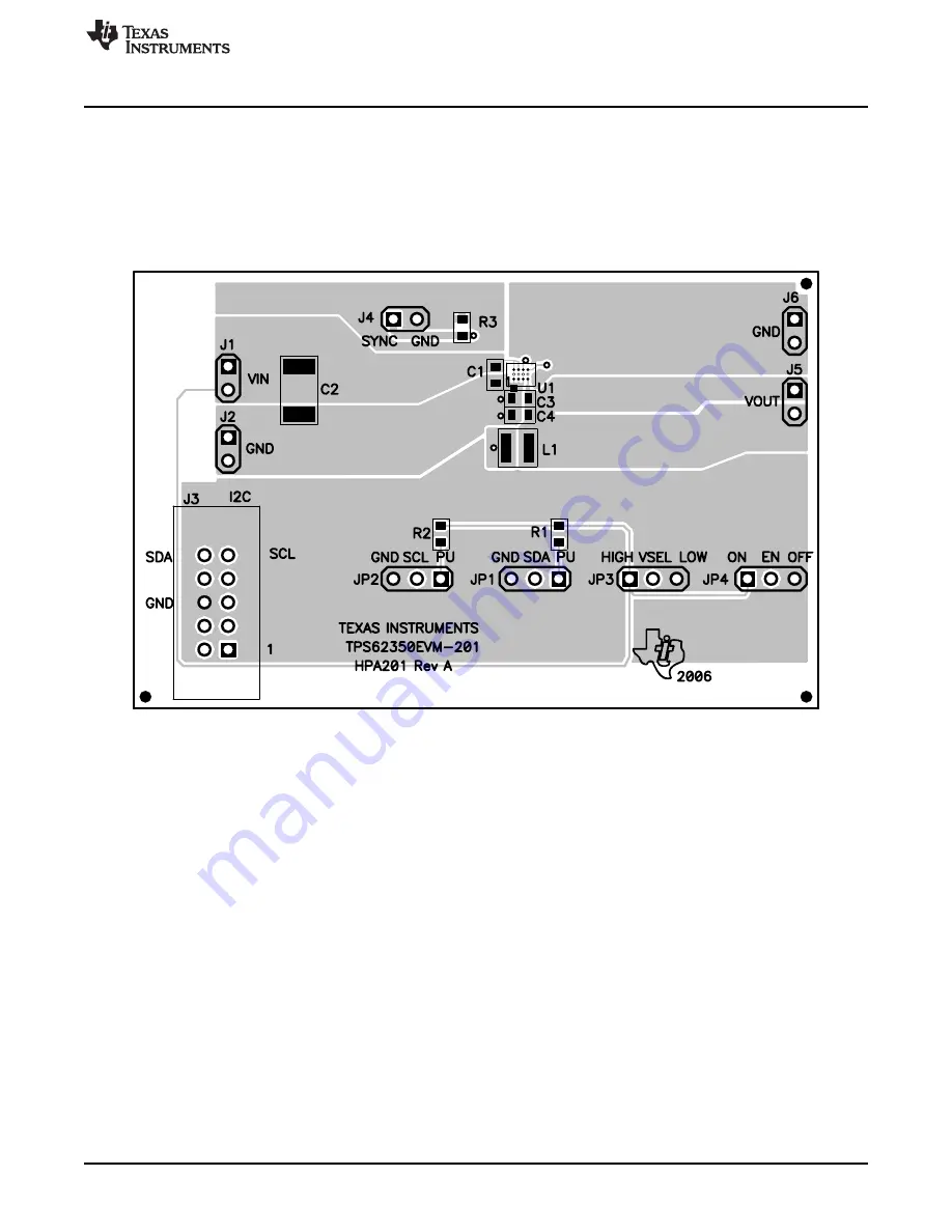 Texas Instruments TPS62350EVM-201 Скачать руководство пользователя страница 9