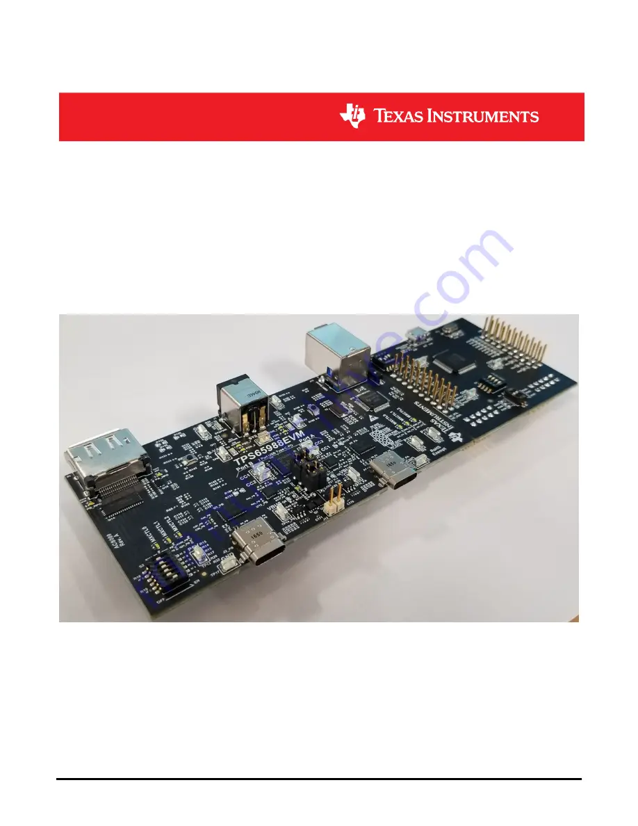 Texas Instruments TPS65988 Скачать руководство пользователя страница 1