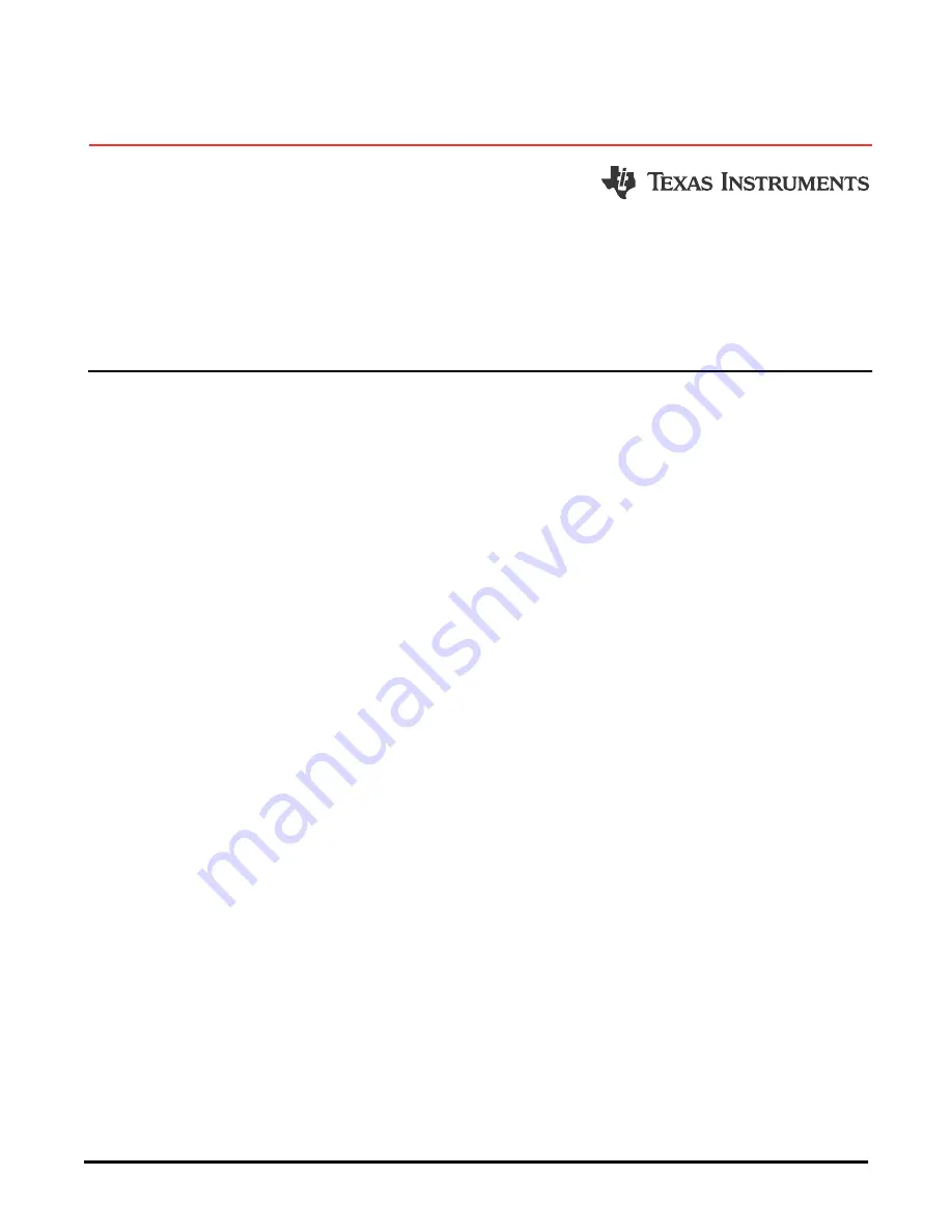 Texas Instruments TRF0206-SP User Manual Download Page 1