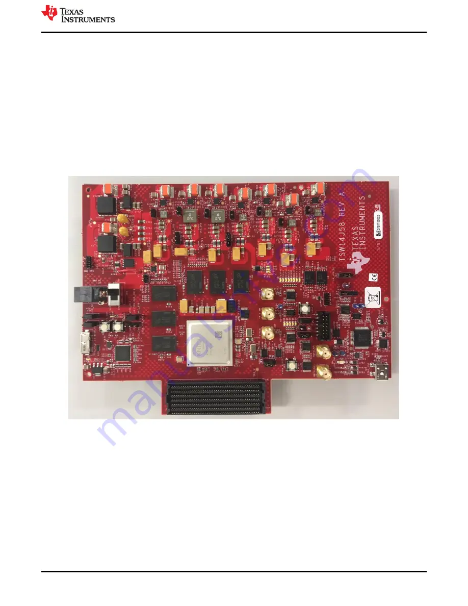 Texas Instruments TSW14J58 JESD204C Скачать руководство пользователя страница 3