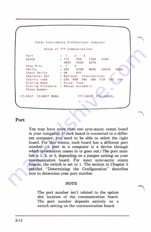 Texas Instruments TTY Communications Software Library Manual Download Page 40