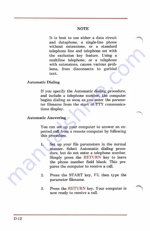 Texas Instruments TTY Communications Скачать руководство пользователя страница 176