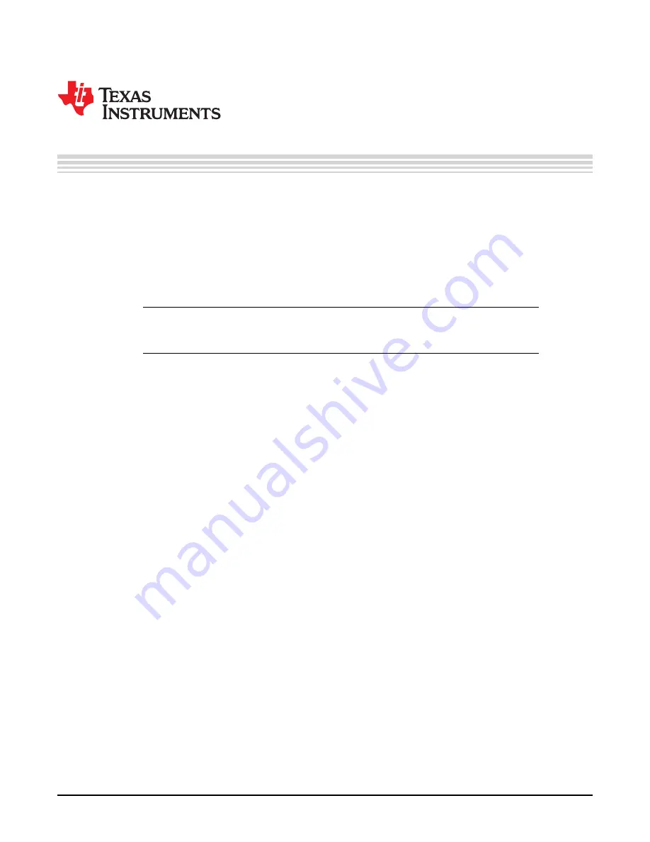 Texas Instruments TUSB7320 User Manual Download Page 10