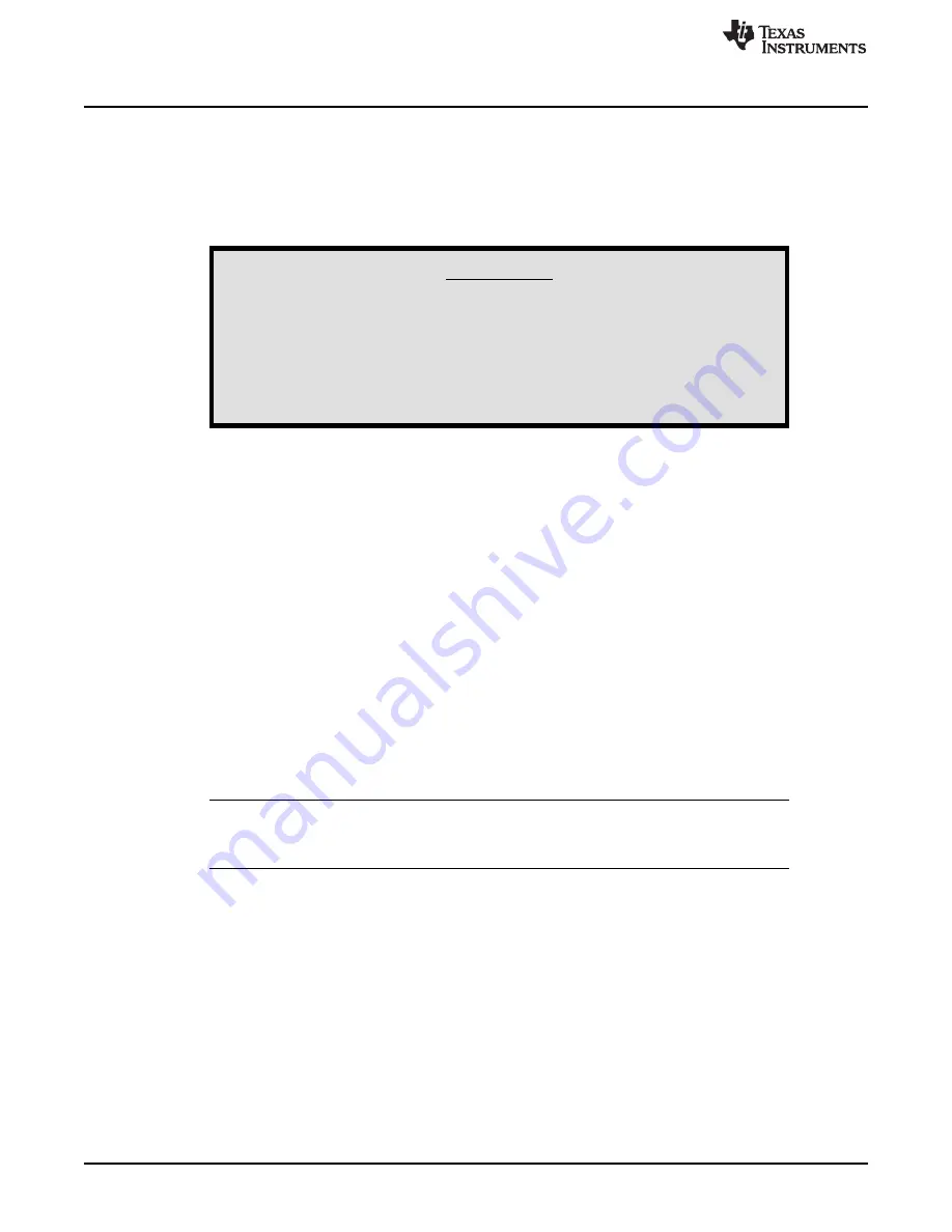 Texas Instruments UCC29950EVM-631 User Manual Download Page 14