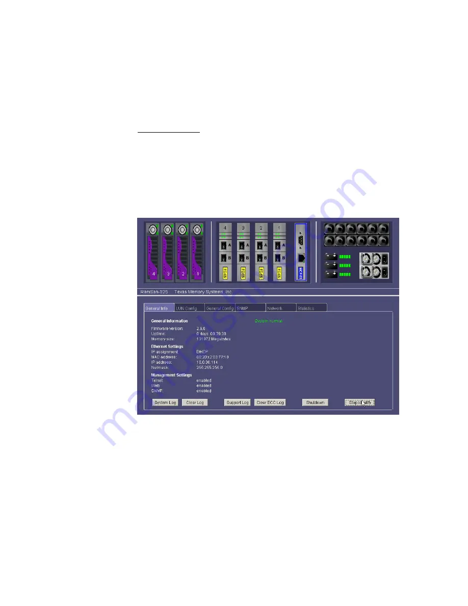 Texas Memory Systems RamSan-325 User Manual Download Page 46