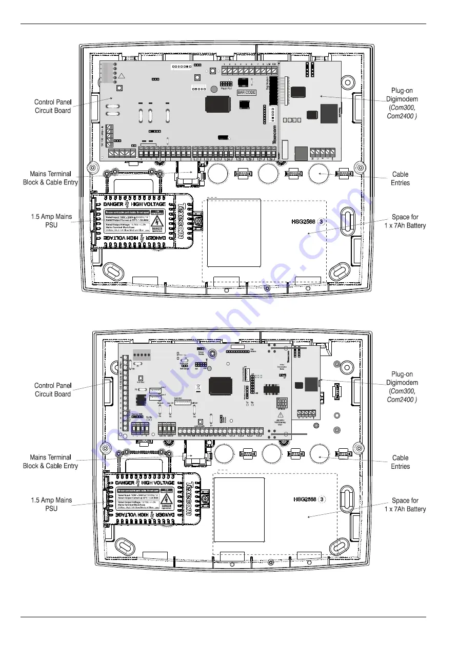 Texecom PREMIER 168 Installation Manual Download Page 8