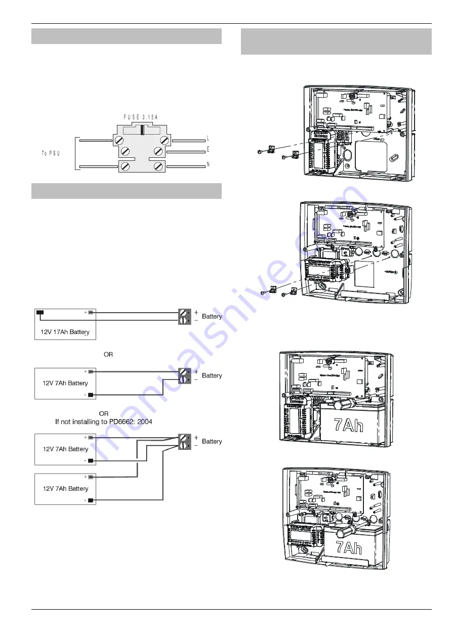 Texecom PREMIER 168 Installation Manual Download Page 19