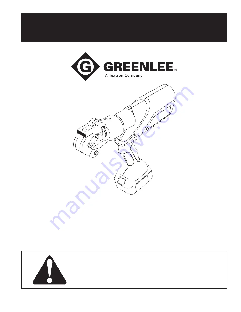 Textron EK12IDL Operation Manual Download Page 1