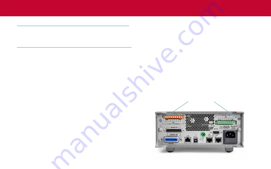 Textron Keithley System SourceMeter 2601B-PULSE Скачать руководство пользователя страница 8