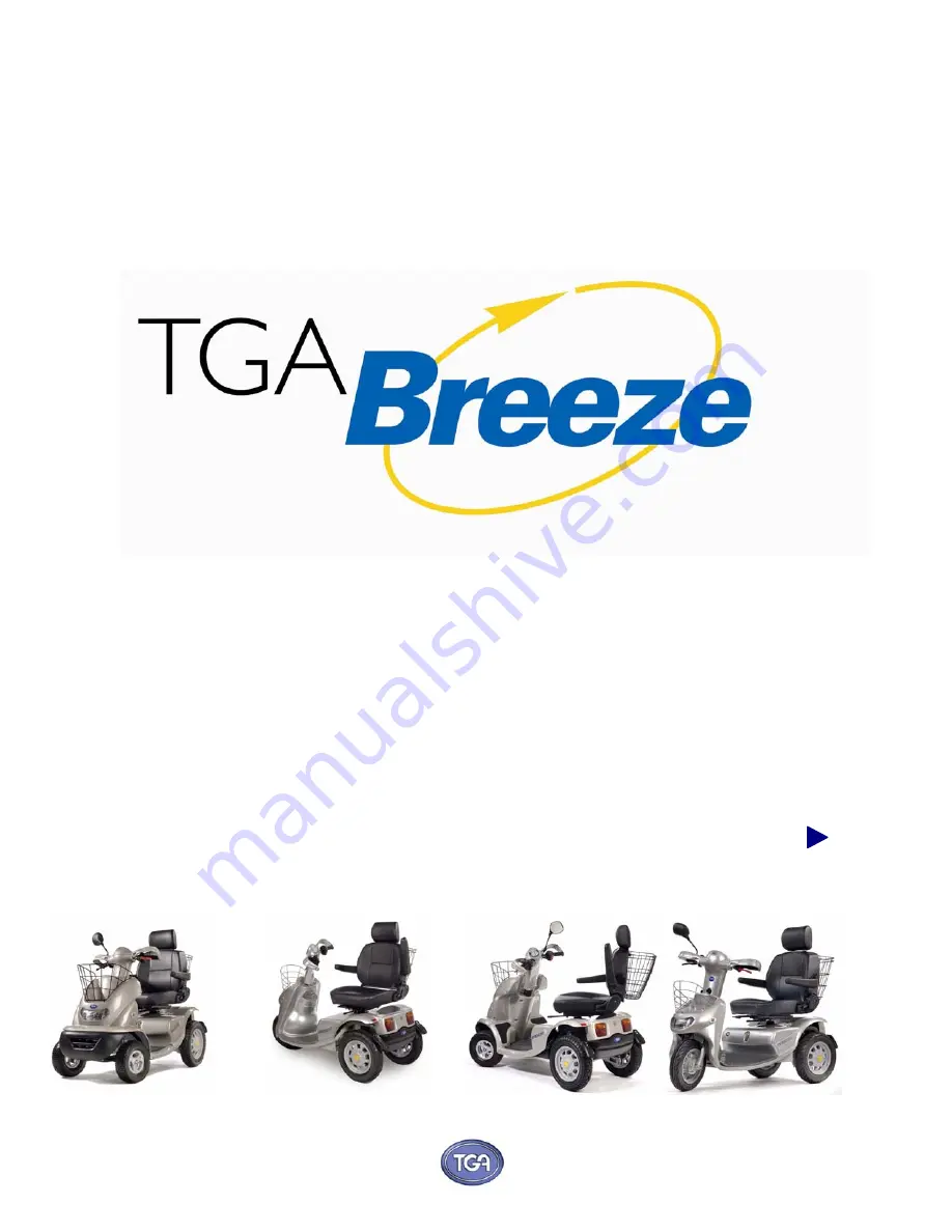 TGA Breeze3 Скачать руководство пользователя страница 1