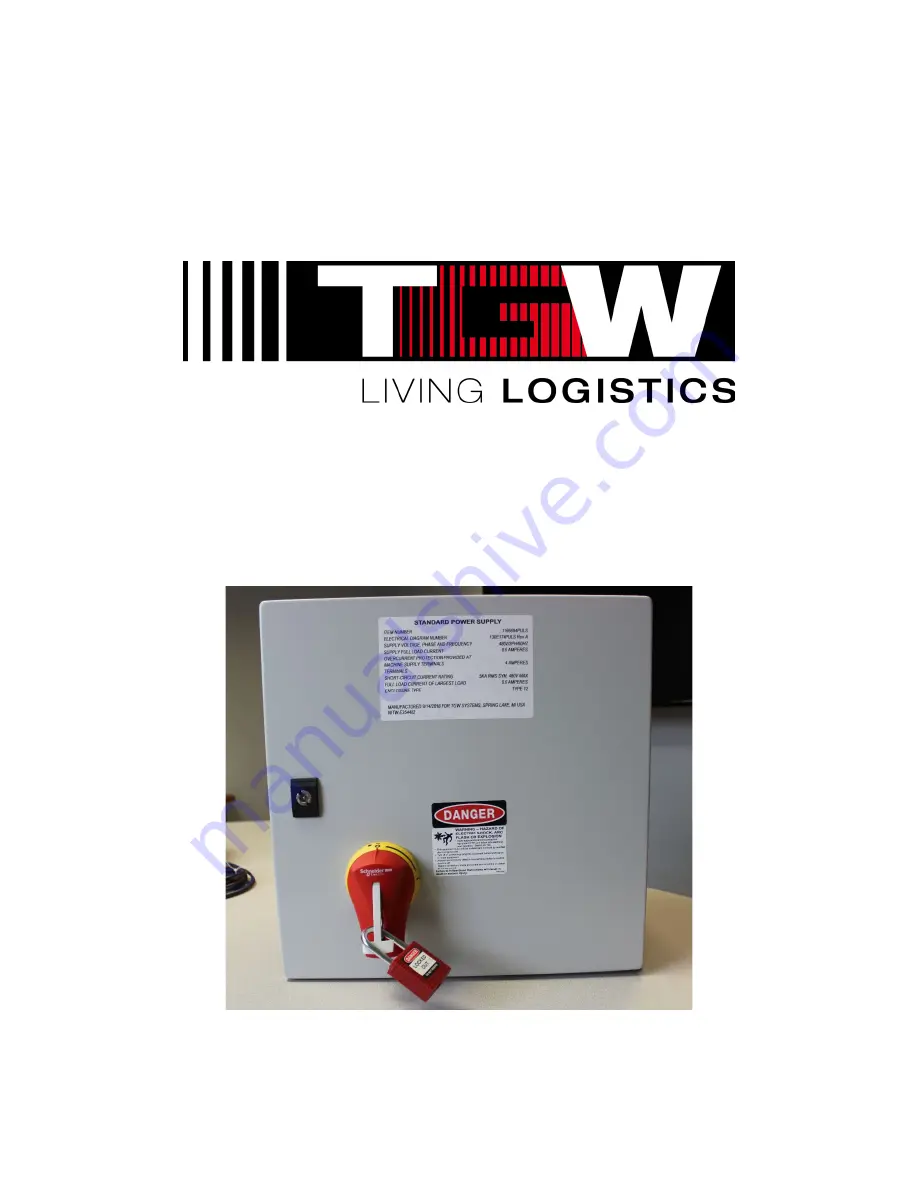 TGW IntelliROL 1145930 Application Control Manuallines Download Page 1