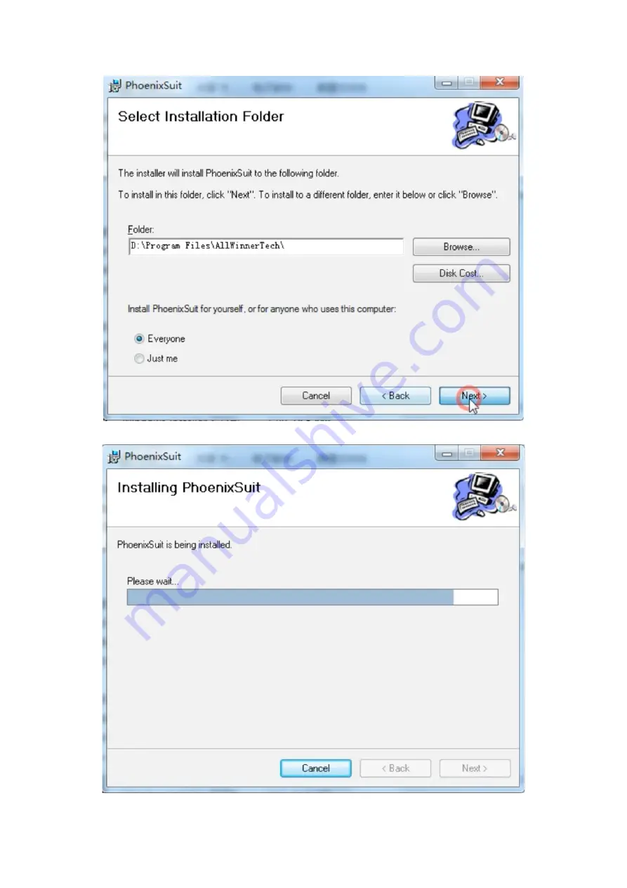 The China Office T8100 Software Update Download Page 19