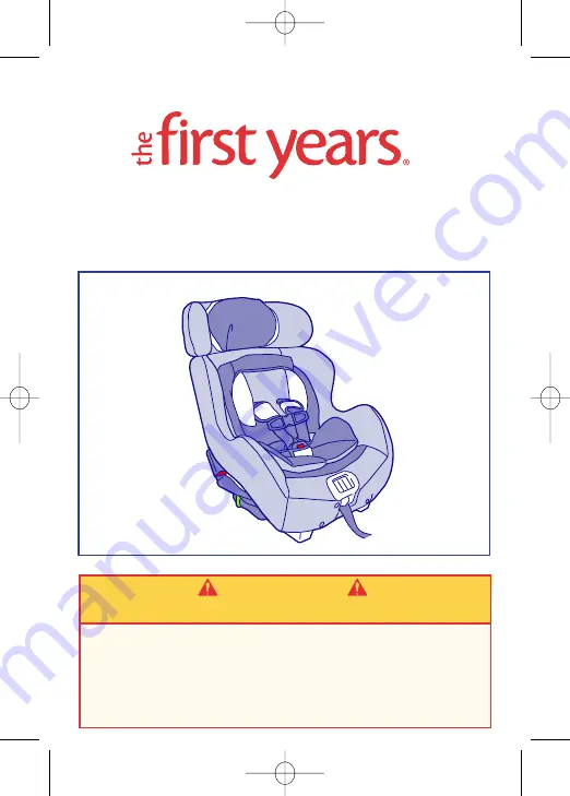 The First Years C650 Instruction Manual Download Page 1