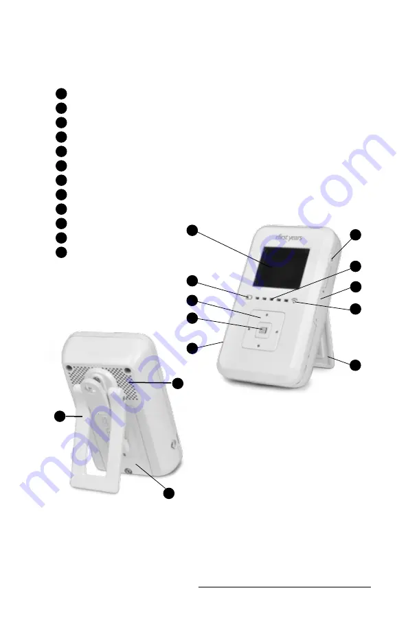 The First Years crisp & clear view Y7500 User Manual Download Page 6