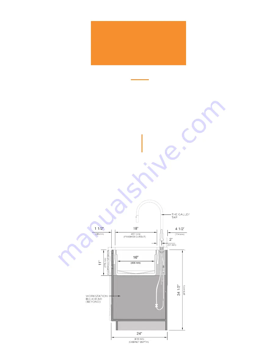 The Galley BarStation IBS 18C Installation Manual Download Page 8