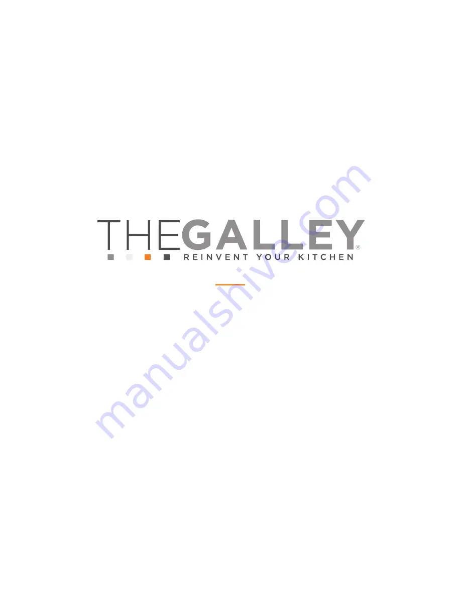 The Galley Ideal Workstation IWS 2C Installation Manual Download Page 1