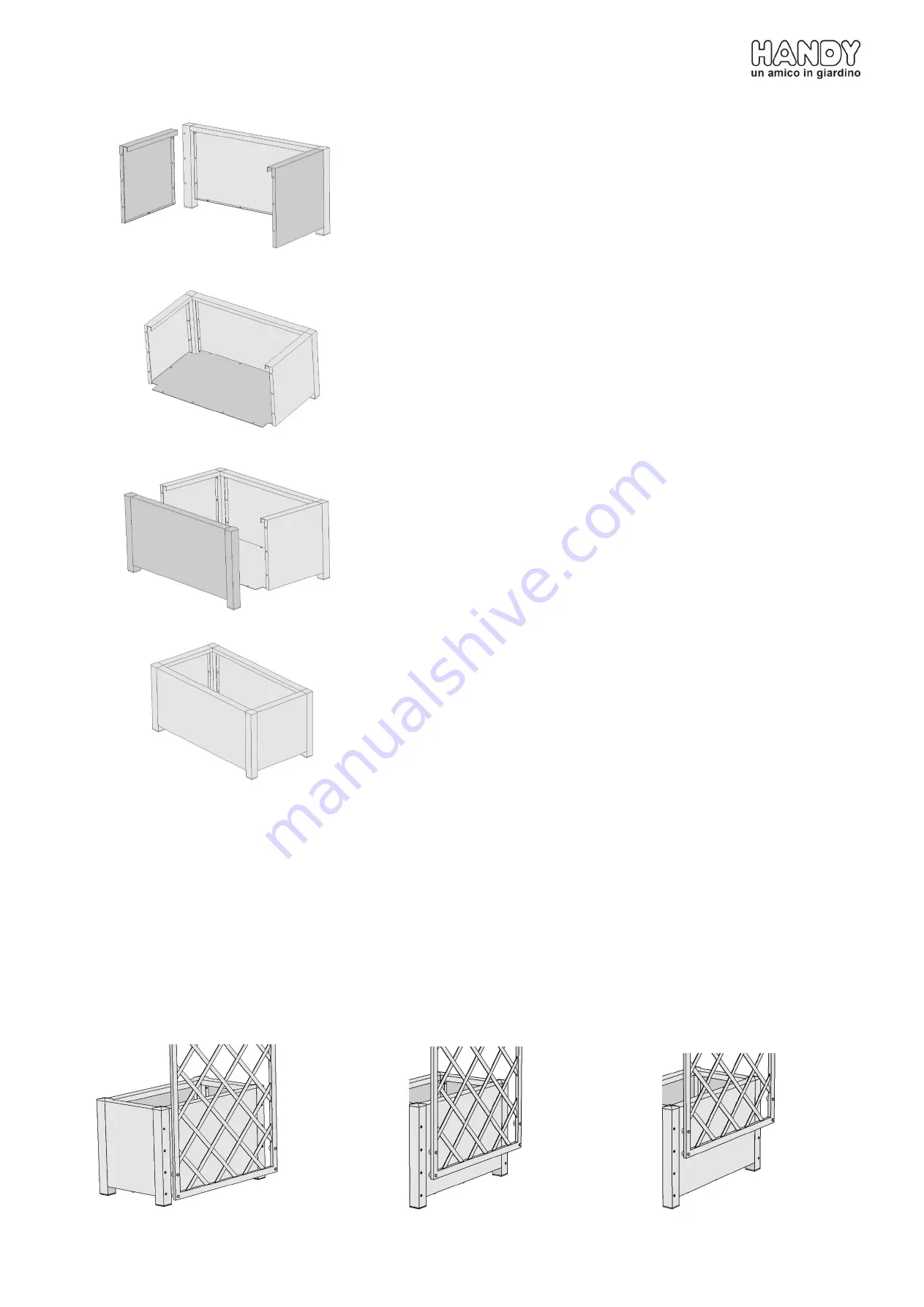 The Handy 905040G Assembly Instructions Download Page 3