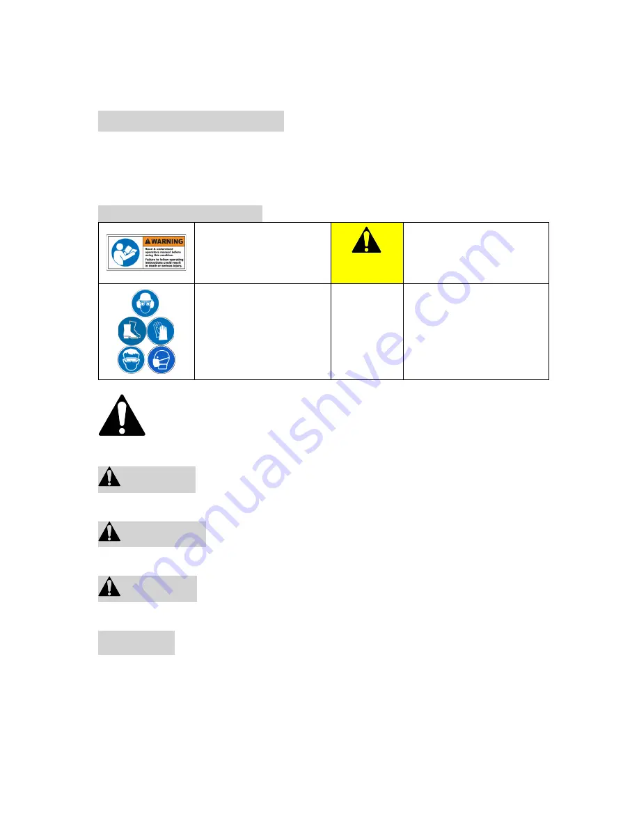 The Handy THWB90 Operator'S Manual And Parts List Download Page 4