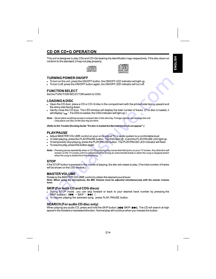 The Singing Machine iSM-1028 N Instruction Manual Download Page 15